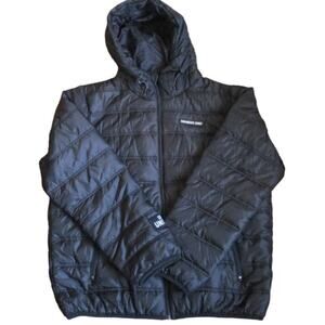 Members Only Cleveland Cavaliers Hooded Puffer Jacket Black XL